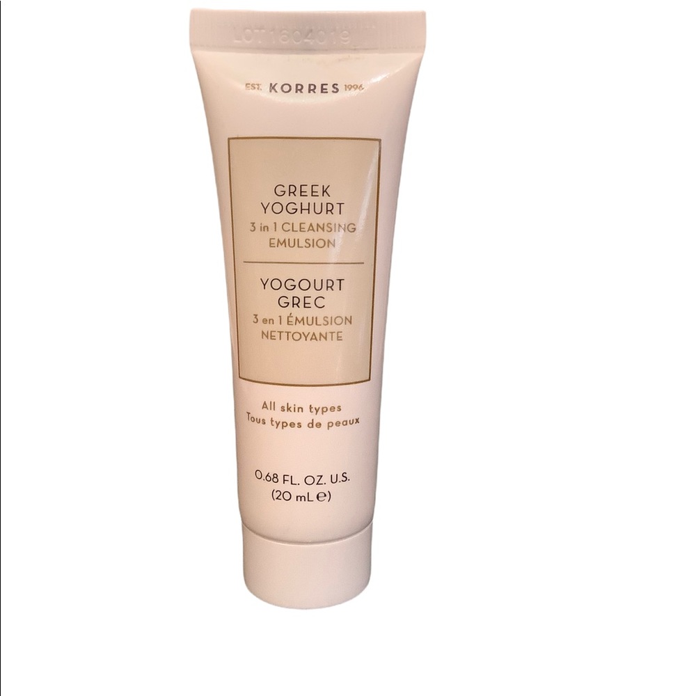 Korres Greek Yoghurt Foaming Cream Cleanser 20 ml / 0.68 FL. oz.